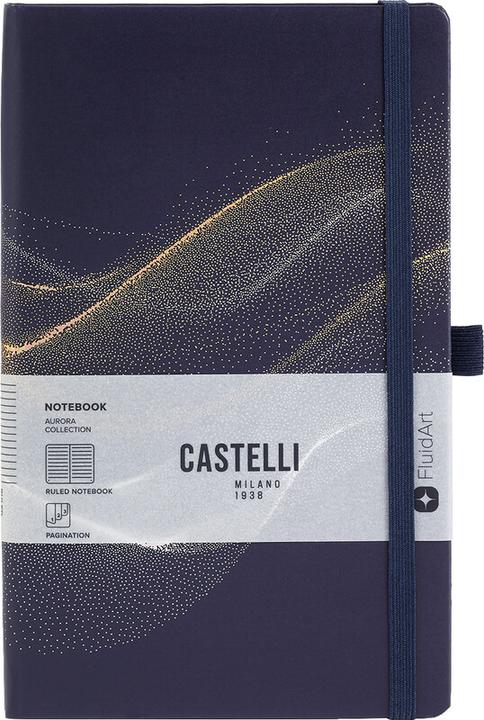 Produktbild Castelli Notizbuch Aurora (A5, Liniert, Weicher Einband)