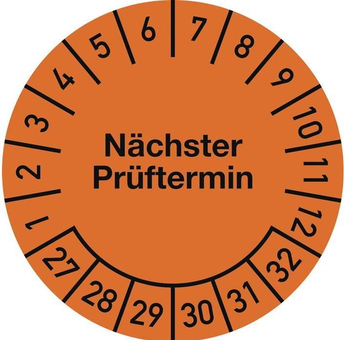 Moedel Mehrjahresprüfplakette