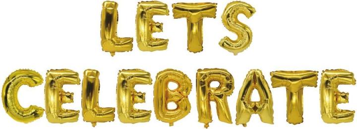 I Am Creative Buchstaben Lets Celebrate (13x)