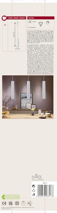 Actual product image Paulmann Lamps Pendulum Catalejo (GU10)