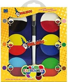 Malinos 300013 Vernice per artigianato e hobby Vernice per acquerello 7 pezzi