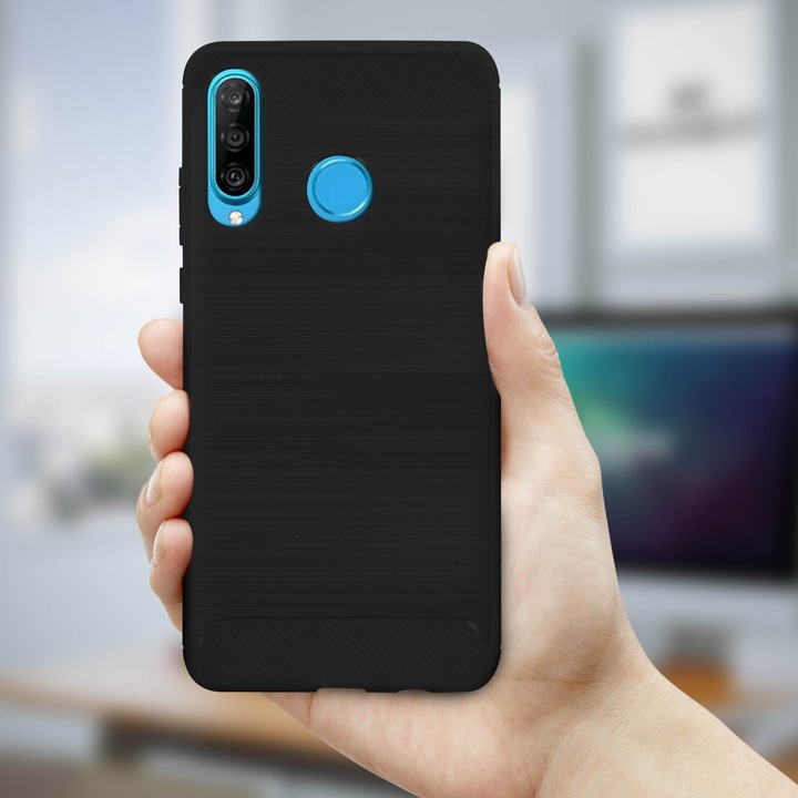 Actual product image Avizar Carbrush Series (Huawei P30 Lite XL)