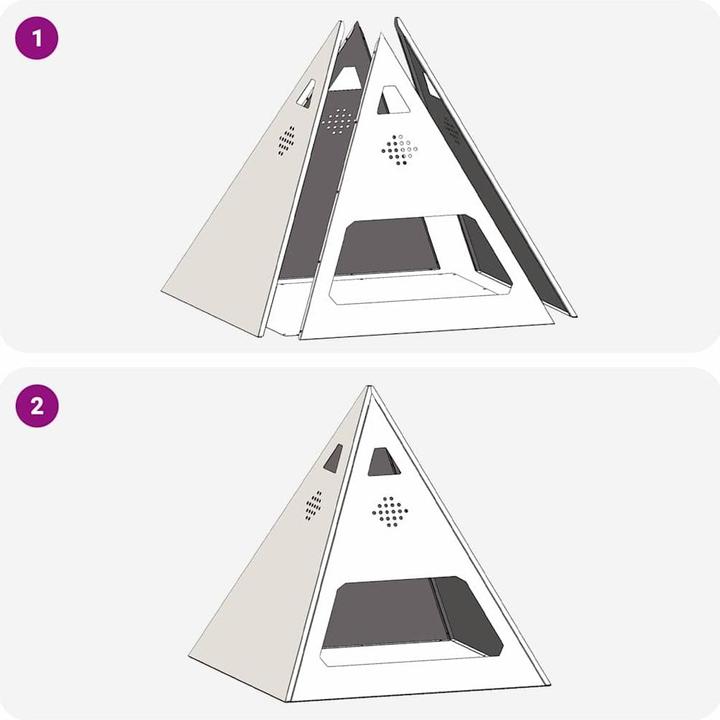 Produktbild vidaXL Outdoor Feuerplatz (50 cm)
