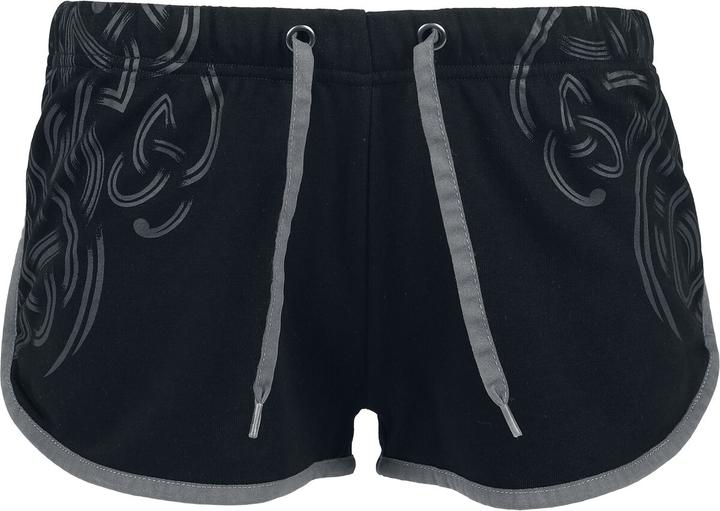 Image du produit Black Premium Shorts with Knot Print (L)