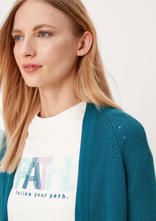 Produktbild s.Oliver Strickjacke Cardigan mit Ajourdetails (42)