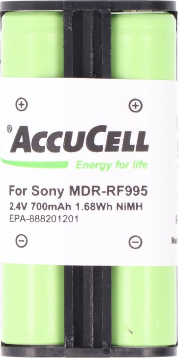 Image du produit AccuCell Batterie Sony MDR-RF995 BP-HP800-11 (MDR-RF4000, MDR-RF895RK)