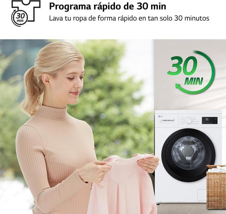 Produktbild LG Waschmaschine F4A1009NWK.ABWQCES 9 kg (9 kg)