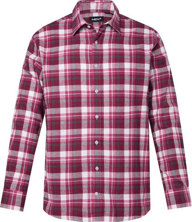 Produktbild Men+ Karo-Flanellhemd, Langarm, Kentkragen, Comfort Fit (4XL)