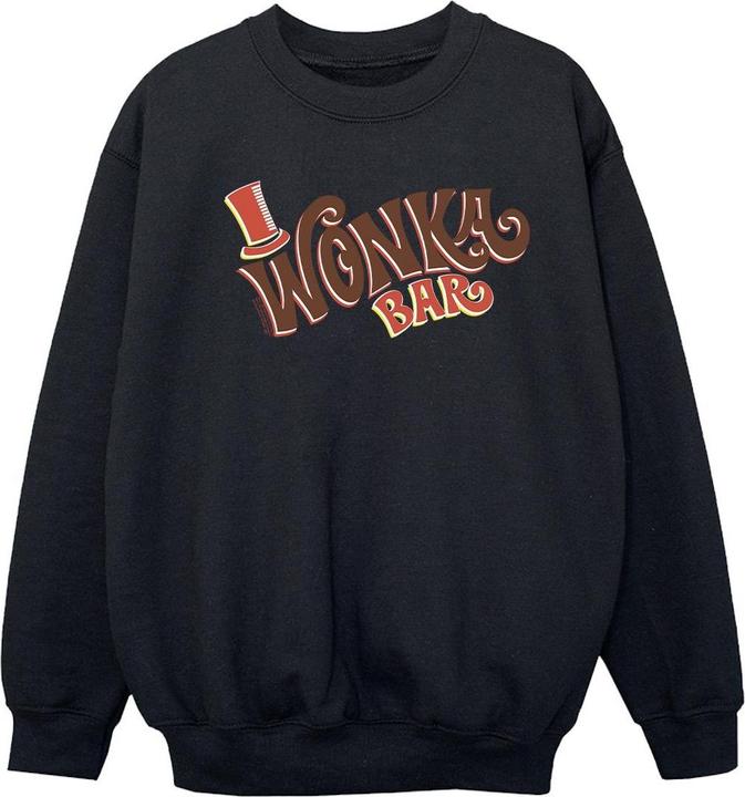 Produktbild Willy Wonka & the Chocolate Factory Bar Logo Sweatshirt Mädchen (104)