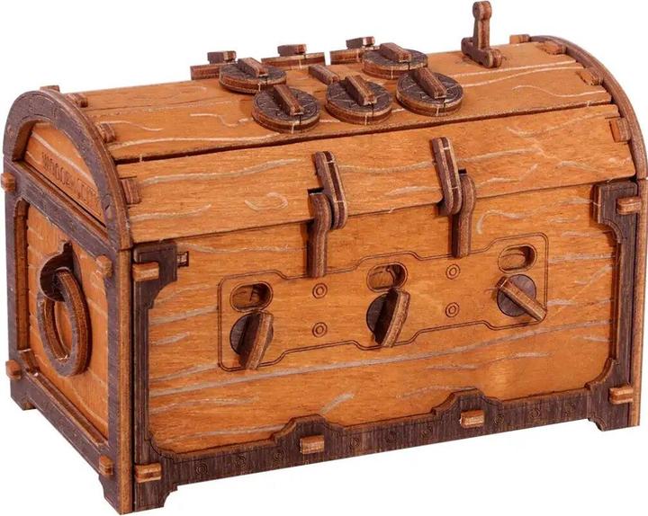 Produktbild WoodenCity Holzmodel 3D Treasure Chest (165 Teile)