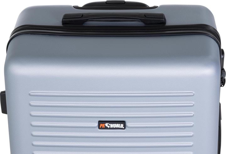Actual product image Koor Travel case set of 3, silver grey (32 l)