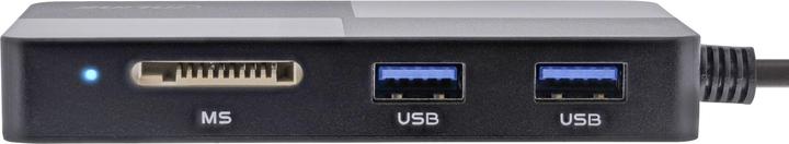 Immagine prodotto InLine Hub USB 3.2 Multi Cardreader (USB-A, 3 porte)