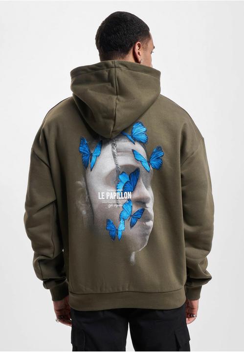 Actual product image Mister Tee Le Papillon Heavy Oversize Hoody - 16423 (4XL)