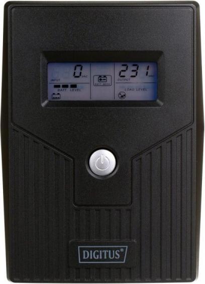 Produktbild Digitus UPS Line-Interactive DN-170063-LCD-B (600 VA, 360 W, Line-Interaktiv USV)