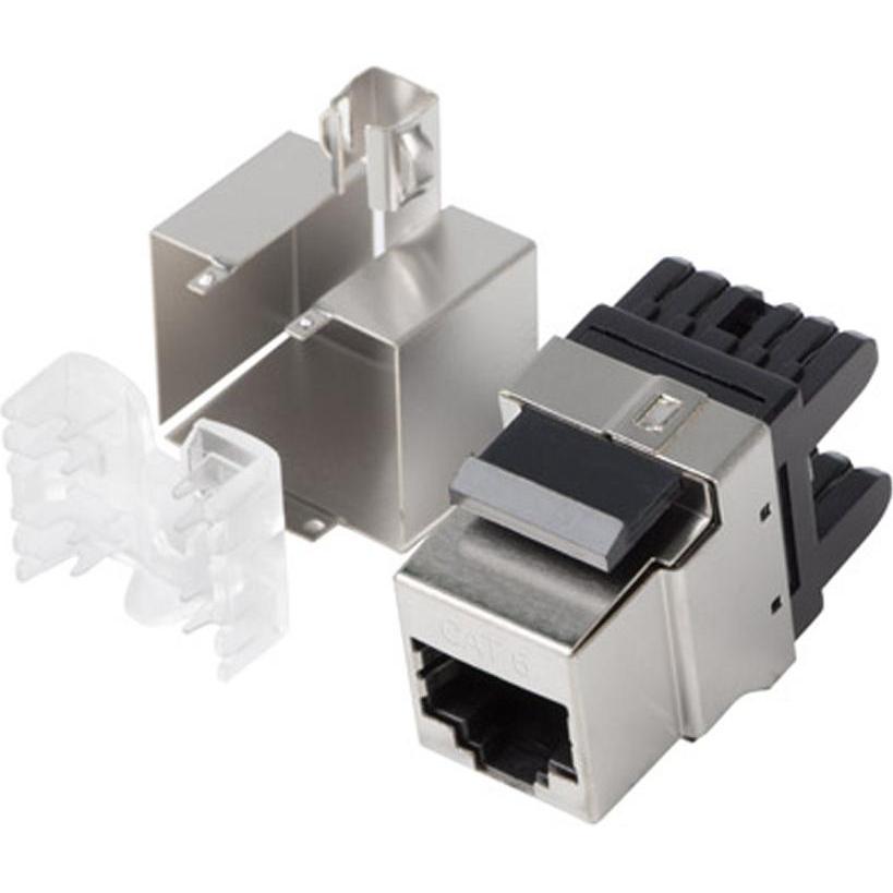 Thumbnail - Lanberg Keystone Module RJ45->LSA 180° FTP Cat.6, Server Zubehör, Schwarz