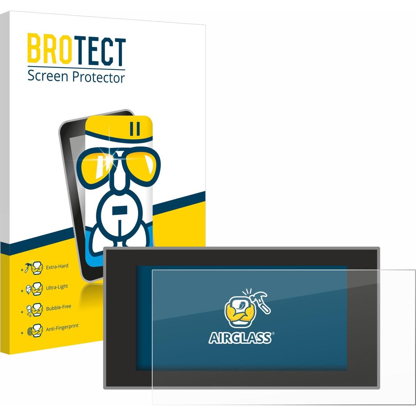 BROTECT, Fahrzeug Navigation Zubehör, Schutzglas Schutzfolie Displayschutz Display Schutz Glas Folie klar