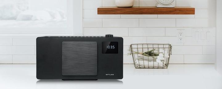 Actual product image Muse M-60BT Bluetooth Micro System With FM Radio, CD and USB Port (Bluetooth, 1x 40 W)