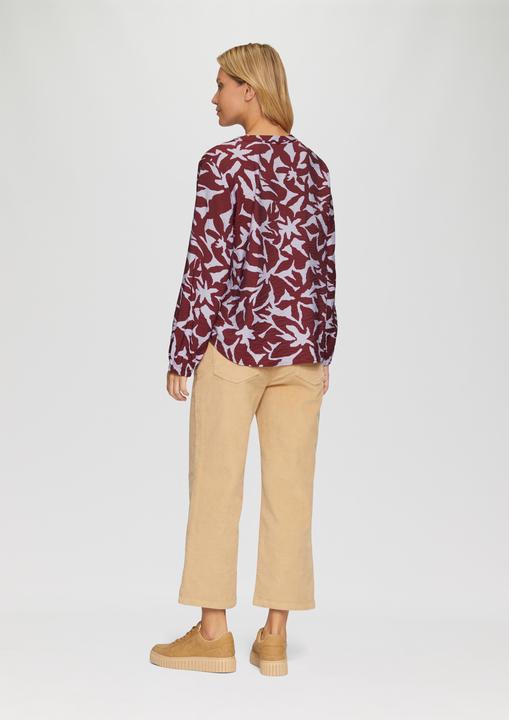 Immagine prodotto S.Oliver Bluse Strukturierte Viskose-Bluse mit All-over-Print (34)