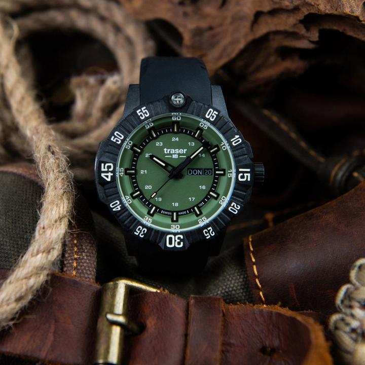 Actual product image Traser P99 Q Tactical (Diving watch, 46 mm)