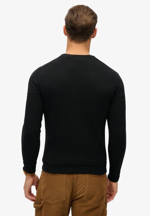 Actual product image Superdry Essential Slim Fit Crew Jumper (S)