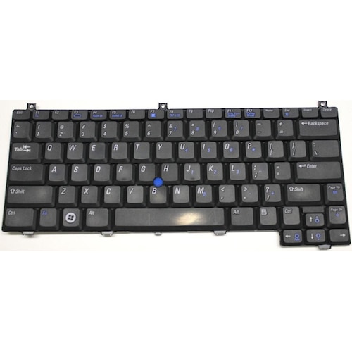 Dell Keyboard (BELGIAN), Notebook Ersatzteile, Schwarz