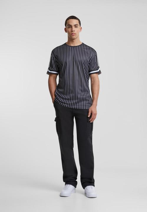 Produktbild Urban Classics Oversized Striped Mesh Tee - 138093 (S)