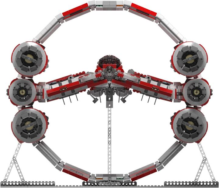 Actual product image Mould King Interstellar Ring Fighter