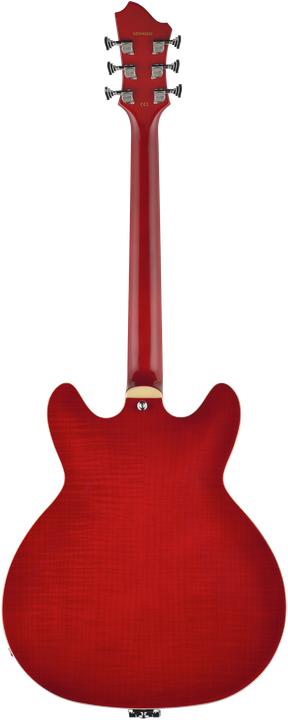 Produktbild Hagstrom E-Gitarre, Tremar Viking Deluxe, Wild Cherry Transparent (E-Gitarre, Chrom, Ahorn)