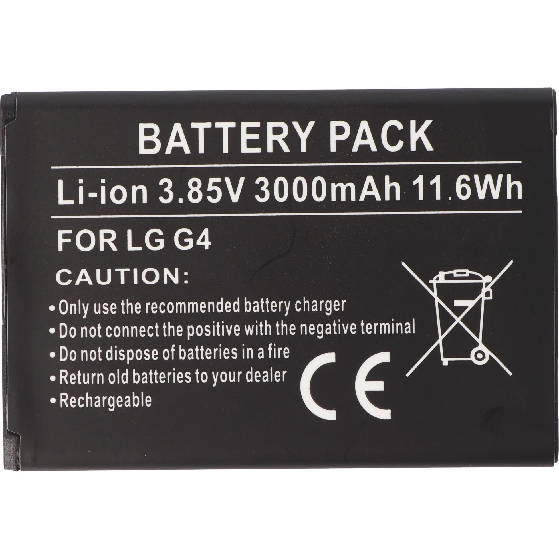 AccuCell Akku LG BL-51YF, EAC62858501, Smartphone Akku