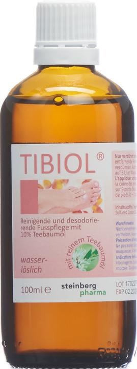 Image du produit Tibiol wasserlöslich (Bain de pieds, 100 ml)