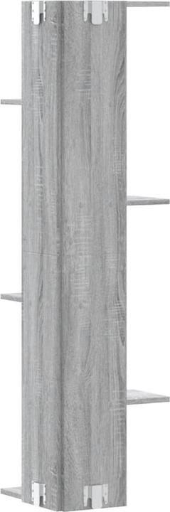 Immagine prodotto vidaXL Scaffale a muro ad angolo (36,5 x 36,5 x 140 cm)