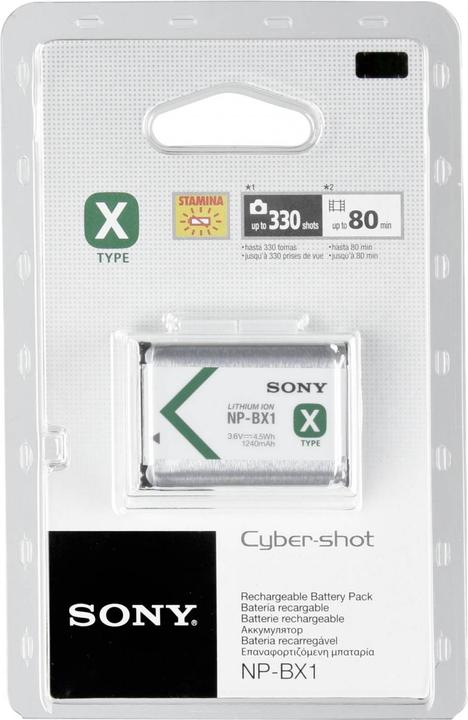 Actual product image Sony Np-Bx1 (Camera battery)