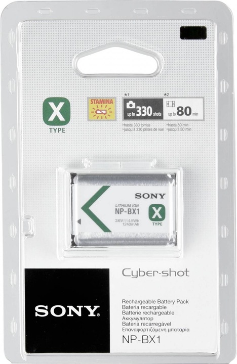 Actual product image Sony Np-Bx1 (Rechargeable battery)
