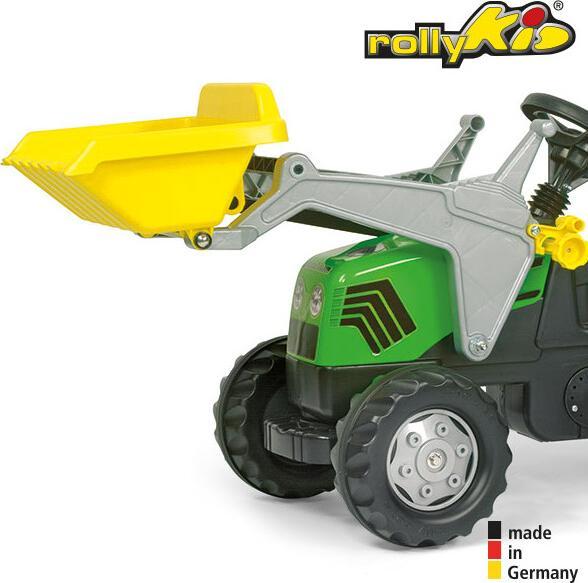 Productafbeelding Rolly Toys Deutz trekker met lader en aanhanger
