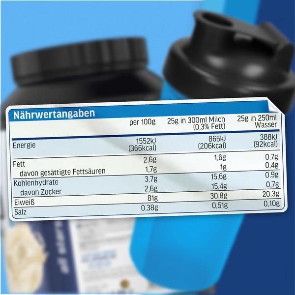 Nährwerte und Zutaten All Stars Hy-Pro 85, 2000 g Dose (Vanille, 1 Stk., 2000 g)