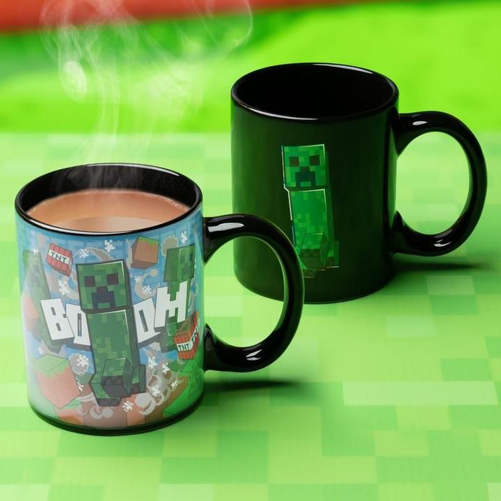 Immagine prodotto Paladone Products Tazza Minecraft Creeper Heat Change (300 ml, 1 x)