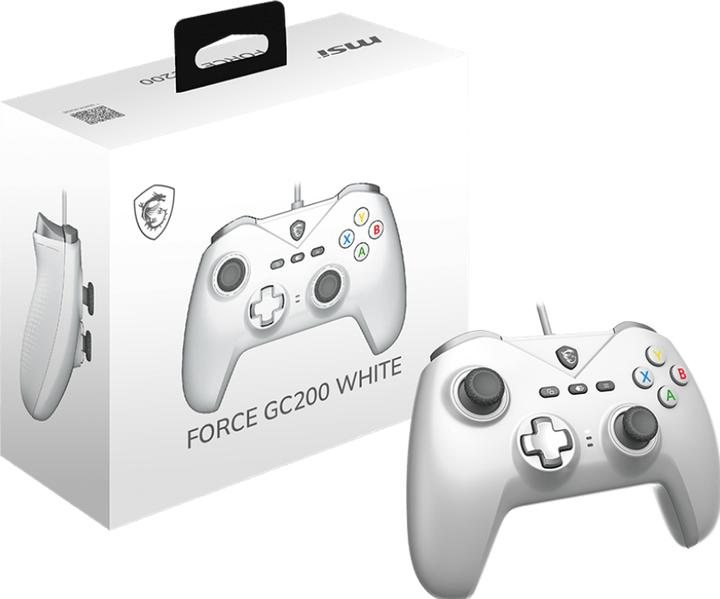Image du produit MSI FORCE GC200 WHITE (Android, PC)