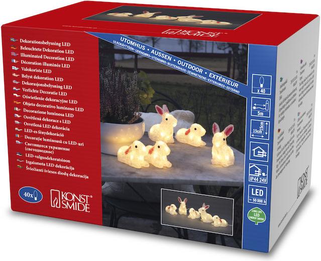 Image du produit Konstsmide Set de lapins