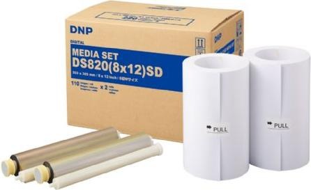 Produktbild DNP DS 820 SD Media Kit 20x30 cm 2x 110 Prints (110 x, 20 x 30 cm)