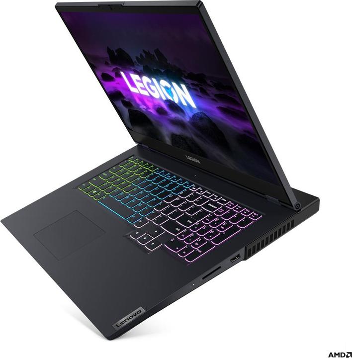 Actual product image Lenovo Legion 5 AMD Ryzen-7 5800H 17.3 RTX3070 gaming laptop (17.30", 1000 GB, 16 GB, Eng. Int., AMD Ryzen 7 5800H)