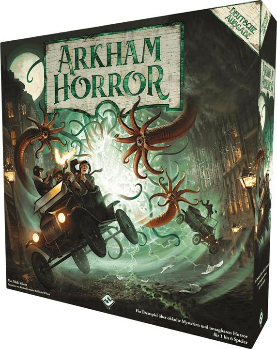 Produktbild FFG Arkham Horror (D, 3te Edition) (Deutsch, 2 - 4 Spieler)