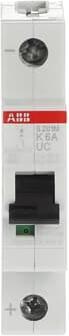 Produktbild ABB LS S201M-K6UC SicherungsautomatÂ K-Char., 10kA, 6A, 1P
