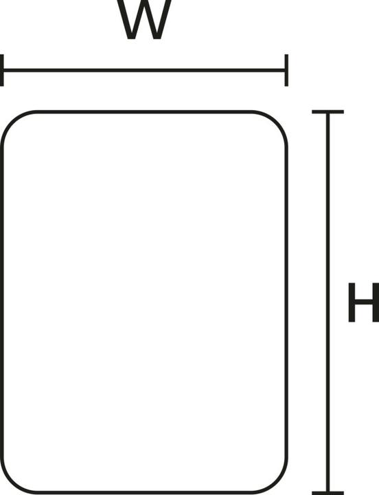 Actual product image HellermannTyton Cable marker, cable identification label for TT430, TT4030, Helatag 1221, 1000 22