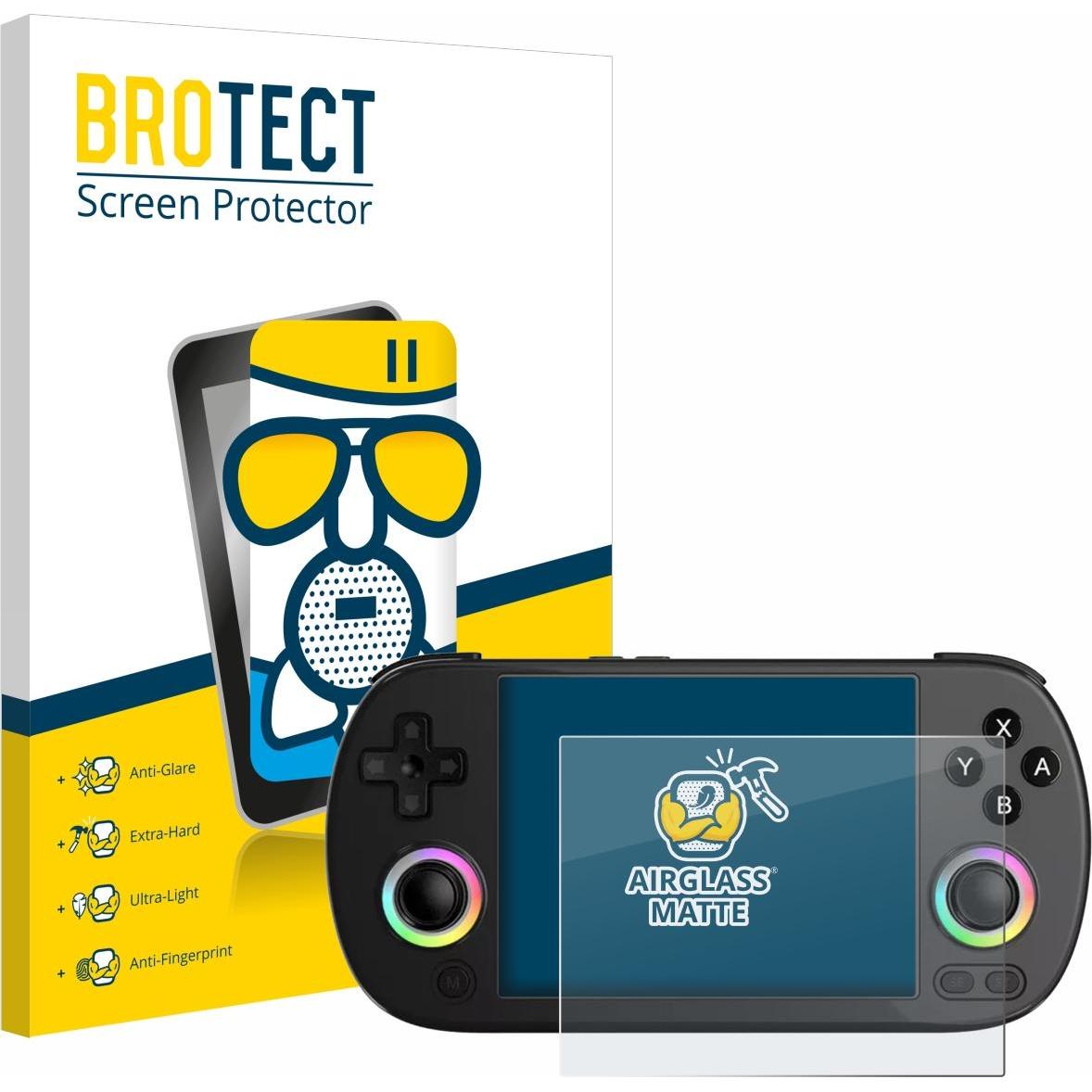 BROTECT Schutzglas Schutzfolie Glas Folie Displayschutz matt, Weiteres Gaming Zubehör, Grau