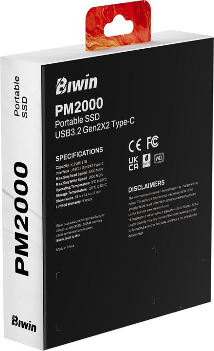 Image du produit Acer BPM2000512GB-RGH (0.51 To)