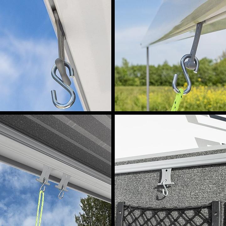 Immagine prodotto ProPlus Gancio a S per guida tubature 5/6 mm e 7/8 mm - set di 6 pezzi