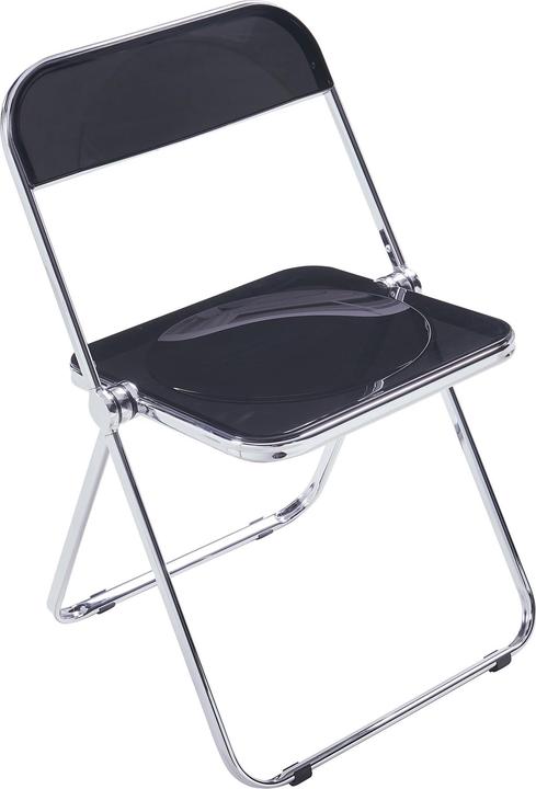 Actual product image En.Casa Klappstuhl Pornainen 2er Set Schwarz