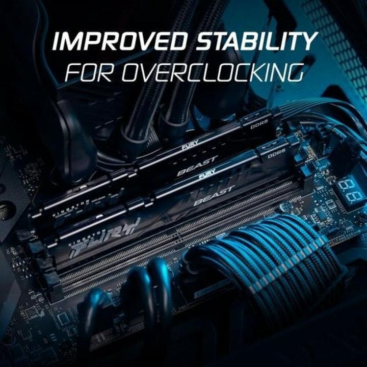 Actual product image Kingston 64GB DDR5 6000MT/S CL30 DIMM (2 x 32GB, DDR5 RAM, DIMM)