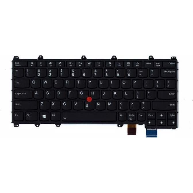 Lenovo Keyboard Black INT, Notebook Ersatzteile, Schwarz