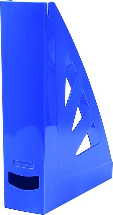 Actual product image Staples Magazine file, mesh, a4, blue
